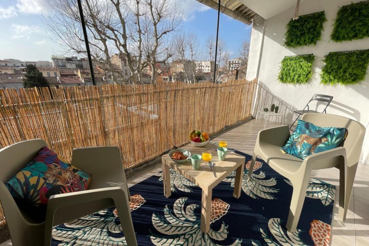 Apartmán Le Jungle By Anderslocationterrassewifi-Netflix Marseille Exteriér fotografie